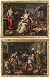 de VRIES Dirck 1550-1595,Kitchen scenes,im Kinsky Auktionshaus AT 2016-10-19