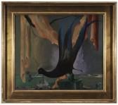 de VRIES Maurice 1910-1994,Bird of Paradise,Brunk Auctions US 2014-03-15