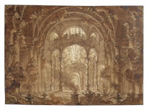 de WAILLY Charles 1729-1798,A stage design representing the appearance of God ,Christie's 2024-02-01