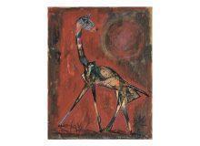 De WAROQUIER Henry 1881-1970,La girafe rouge,Fraysse FR 2018-06-06