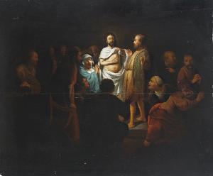 de WET Jacob Willemszoon 1610-1671,The incredulity of Saint Thomas,Bonhams GB 2006-05-16