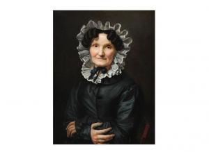 de WINNE Lieven 1821-1880,Portrait of Mary-Elisabeth Seutin,Bernaerts BE 2009-11-16