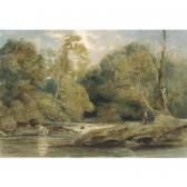 de WINT Peter 1784-1849,cattle watering in a wooded river landscape,Sotheby's GB 2006-11-23