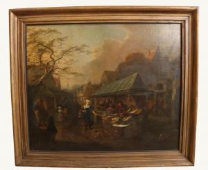 de WINTER Gillis 1650-1720,A Fish Market,Fonsie Mealy Auctioneers IE 2021-05-18