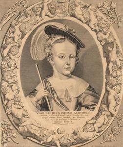 DE WIT Frederik 1630-1706,Wilhelmus III D.G. Princeps Arausionum,1629,Dogny Auction CH 2015-12-01