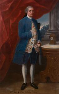 DE ZENDEJAS MIGUEL JERÓNIMO 1724-1815,Portrait of José Antonio de Zalvide Goitia,La Suite 2023-11-23