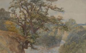 DEACON Augustus Oakley,The Greta River, Yorkshire,Bamfords Auctioneers and Valuers 2017-09-27