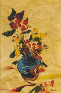 DEAKINS Cyril Edward 1916-2002,Still life flowers in a vase,Eastbourne GB 2020-05-13