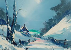 DEAKINS DAVID 1944,Snow Covered Valley,Tennant's GB 2021-06-12