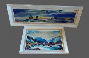 DEAKINS George Richard 1911-1982,seascape with boats,Jacobs & Hunt GB 2024-01-26