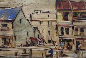 DEAKINS,Street Scene,Rowley Fine Art Auctioneers GB 2021-04-10