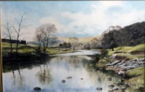 DEAN John 1750-1798,landscape with river,Warren & Wignall GB 2017-11-08