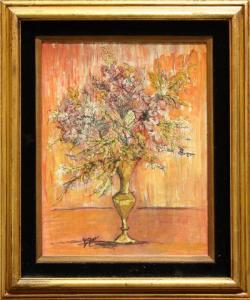 DEAN W.H 1900,Floral Still life in Orange,Clars Auction Gallery US 2010-02-06
