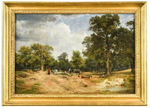 DEANE Charles 1815-1855,A day in the woodland,Cheffins GB 2019-06-12