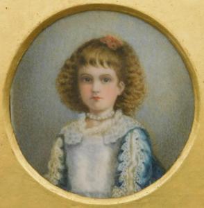 DEANE EMMELINE 1860-1944,Half length portrait of a girl,Golding Young & Mawer GB 2018-08-22