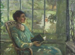 DEANE EMMELINE 1860-1944,Young Lady Reading at a Window,Simon Chorley Art & Antiques GB 2016-05-24