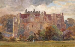 DEANE William Wood 1825-1873,Hever Castle,Woolley & Wallis GB 2018-03-07