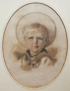 DEARDEN Agnes 1866-1873,Portrait of a boy in a sailor suit,Rosebery's GB 2013-01-19