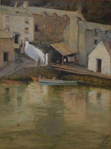 Dearden Fred,Cornish harbour scenes,Polperro,1930,Gilding's GB 2021-05-25