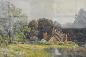 Dearden Fred,Cottages and Morning Grass; and Blacksmith's Shop ,1913,Gilding's GB 2017-09-27