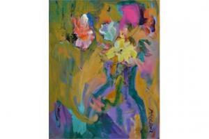 DEARDEN PATRICIA,Vase of Flowers,David Lay GB 2015-04-16