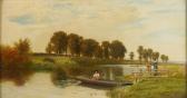 DEARLE John Henry 1859-1932,River Landscape,Abell A.N. US 2023-01-19