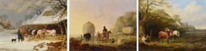 DEARMAN John 1824-1856,Rural scenes with figures and horses,Peter Wilson GB 2020-03-12
