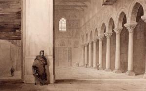DEBACQ JOSEPH FRÉDÉRIC 1800-1892,Cathédrale de Monreale près de Palerme,Aguttes FR 2019-06-13