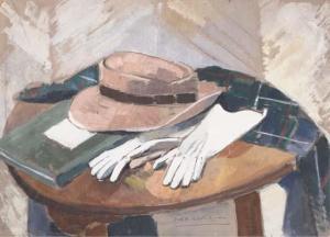DEBAT PONSAN Colette 1900-1900,Nature morte au chapeau,Christie's GB 2005-03-23