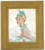 DEBIL 1900,A portrait of a dancer,Claydon Auctioneers UK 2020-08-17