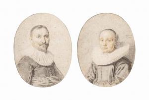 DEBRAY Jan 1626-1697,Portraits of a man and a woman,1626,Christie's GB 2014-12-10