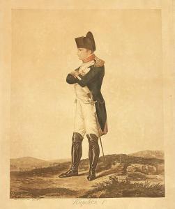 DEBUCOURT Philibert Louis 1765-1832,PORTRAIT en pied de Napoléon Ier,1807,Eric Caudron FR 2024-04-02