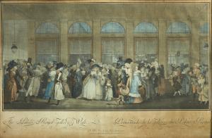 DEBUCOURT Philibert Louis 1765-1832,Promenade de la galerie du Palais Ro,Capitolium Art Casa d'Aste 2024-02-22