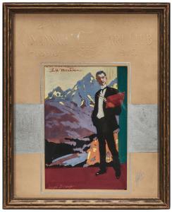 DeCAMP Joseph Rodefer,Cincinnati Art Club commemorative portrait of Lewi,Treadway 2019-06-30