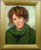 DeCAMP Joseph Rodefer 1858-1923,Portrait of a Young Woman,Kaminski & Co. US 2007-03-31