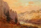 DeCAMP Ralph Earl 1858-1936,Evening Gate of the Mountain: Missouri River,1911,Weschler's 2013-03-22
