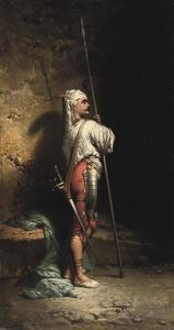 DECAMPS Alexandre Gabriel 1803-1860,The palace guard,Christie's GB 2009-07-09