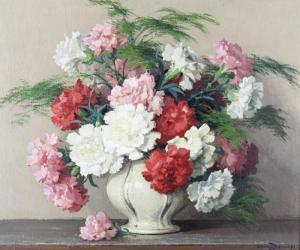 DECAMPS Maurice 1892-1953,Still life of carnations,Bonhams GB 2012-02-07