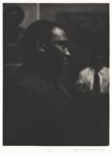 DECARAVA Roy,Portrait of the singer, actor, and activist Paul R,1950,Swann Galleries 2022-10-20