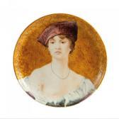 DECK Theodore 1823-1891,Femme à la toque rouge,AuctionArt - Rémy Le Fur & Associés FR 2020-12-15