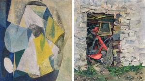DECKER de Marie Laure 1947,Old Stone Wall,1950,Wright Marshall GB 2016-09-13