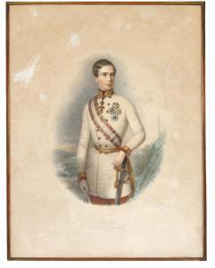 DECKER Gabriel 1821-1855,Emperor Francis Joseph I of Austria,1849,Palais Dorotheum AT 2019-06-18