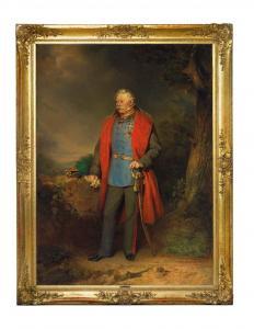 DECKER Georg,Field Marshal Count Johann Joseph Wenzel Radetzky ,1852,Palais Dorotheum 2019-06-18