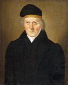 DECKER Johann Stephan 1784-1844,Portrait of na elderly man,Nagyhazi galeria HU 2015-05-27