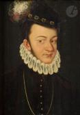 DECOURT JEAN 1555-1585,Portrait de François de France, duc d'Alençon puis d'Anjou,Ader FR 2024-03-26