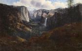 DEFOREST Henry J 1860-1924,General View of Yosemite Valley Near Inspirat,1892,Clars Auction Gallery 2016-12-11
