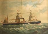 DEFRIES,Sail- and Steamship,1900,Bonhams GB 2012-04-16