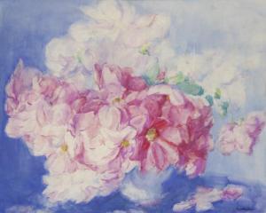 DEGALLAIX Louis 1877-1951,Pivoines,Rossini FR 2011-05-27