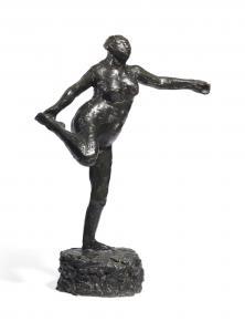 DEGAS Edgar 1834-1917,Danseuse tenant son pied droit dans la main droite,Christie's GB 2019-02-27