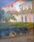 DEGGAS R 1900-1900,Le patio de la villa,Millon & Associés FR 2010-02-09